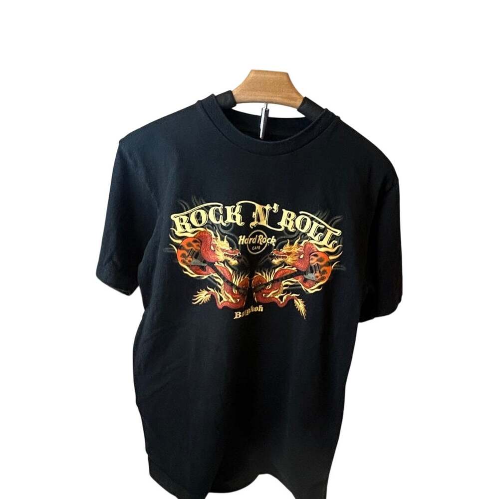 Vintage Hard Rock Rock & Roll Bangkok black mens tshirt sz M